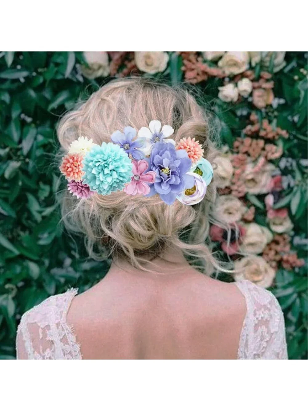 23 PCS Floral Hair Clips Set - Pink & Purple Flower Barrettes for Women & Girls